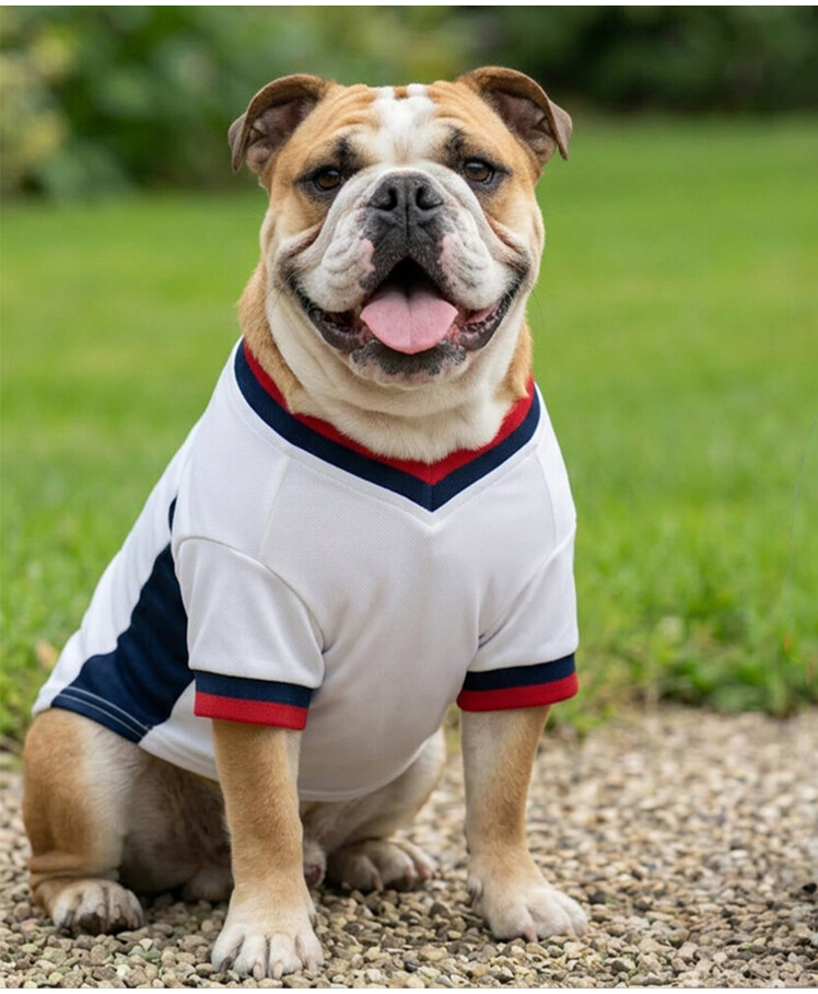 Dog’s football t-shirt Thumbnail