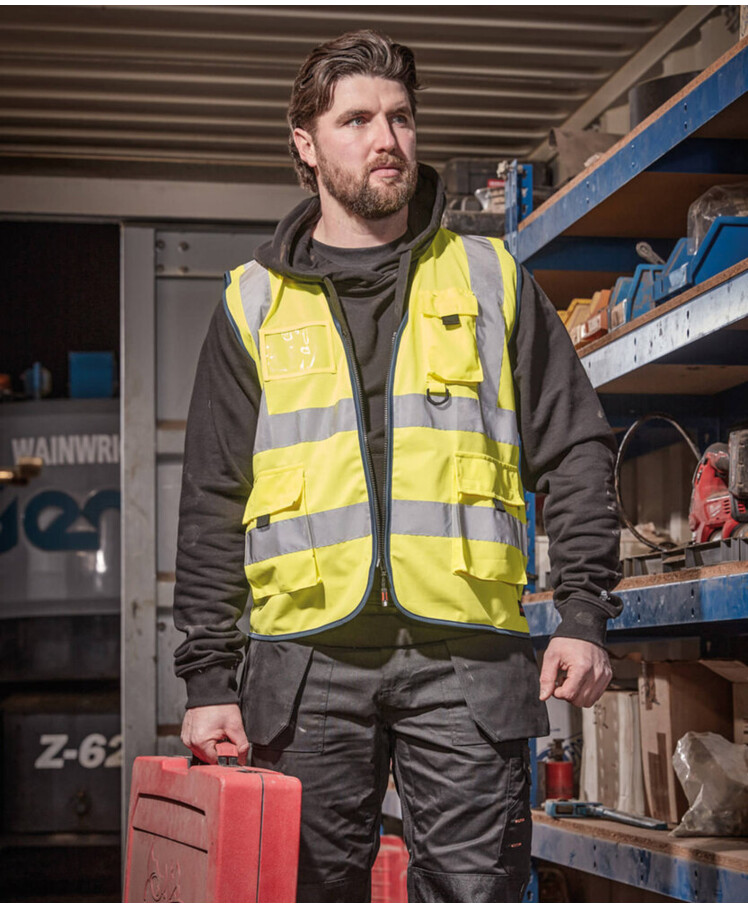 High-visibility technical vest Thumbnail