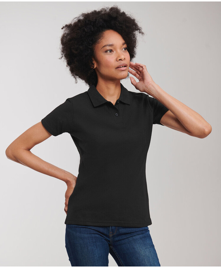 Women's classic polycotton polo Thumbnail