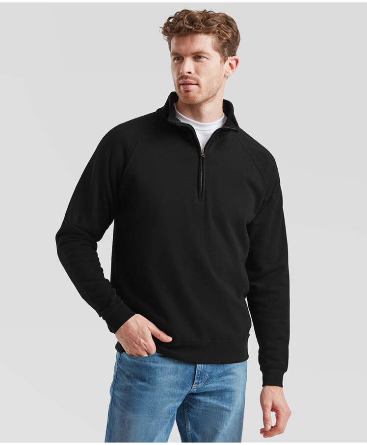 Classic 80/20 zip neck sweatshirt Thumbnail