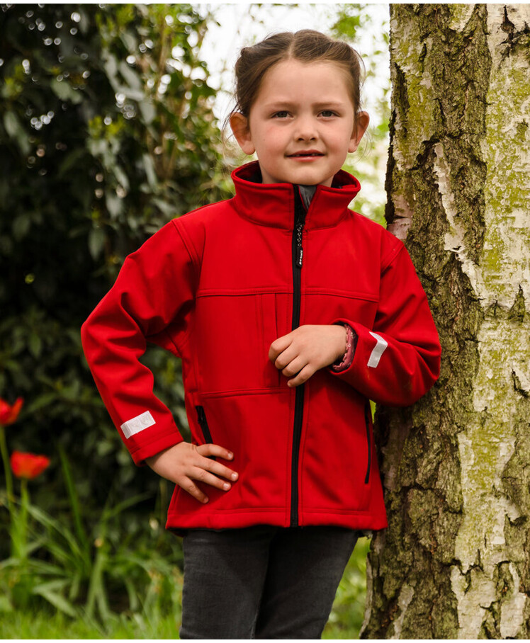 Junior classic softshell 3-layer jacket Thumbnail