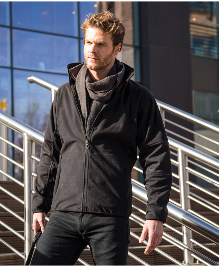 Osaka combed pile softshell jacket Thumbnail