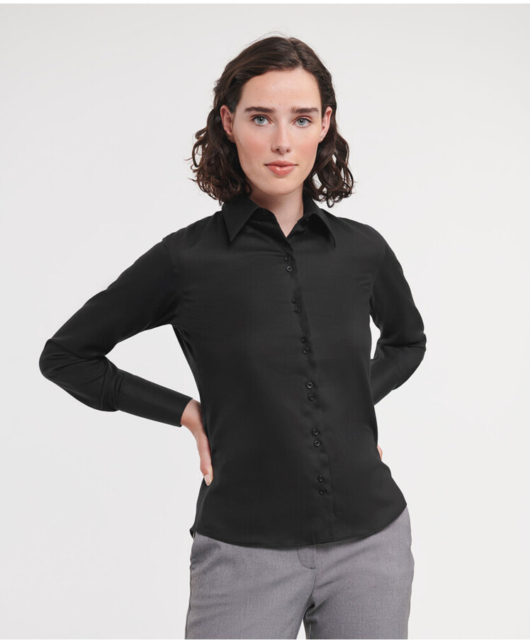 Women's long sleeve ultimate non-iron shirt Thumbnail