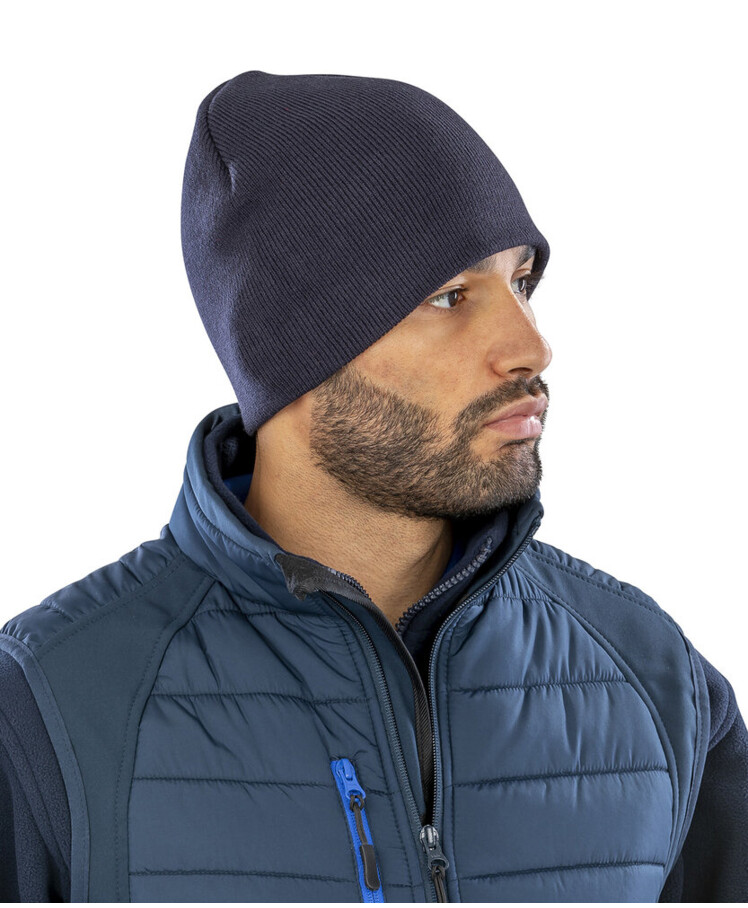 Pull-on soft-feel acrylic hat Thumbnail