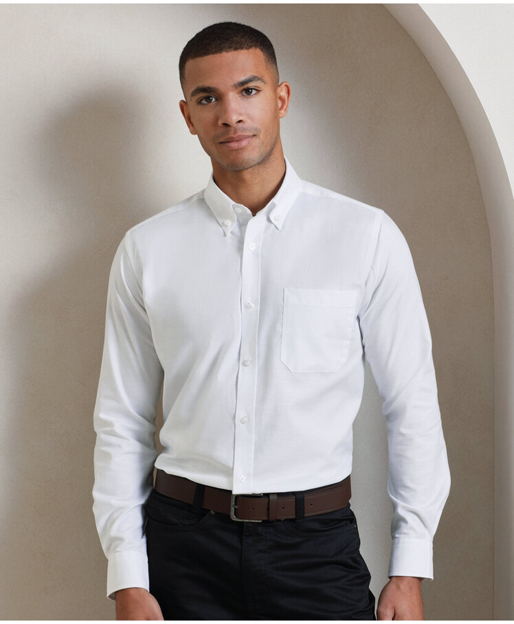 Signature Oxford long sleeve shirt Thumbnail