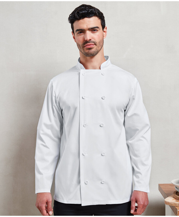 Long sleeve chef’s jacket Thumbnail