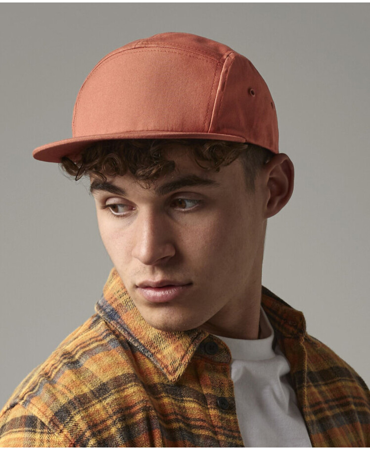 Canvas 5-panel camper cap Thumbnail
