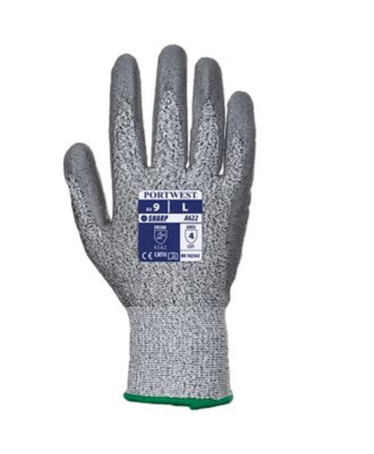 Cut 5 PU palm glove (A622) Thumbnail