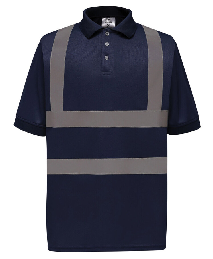 Hi-vis short sleeve polo (HVJ210) Thumbnail