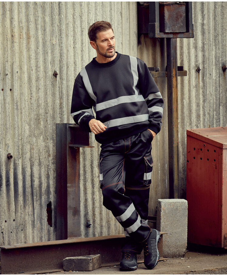 Hi-vis sweatshirt (HVJ510) Thumbnail