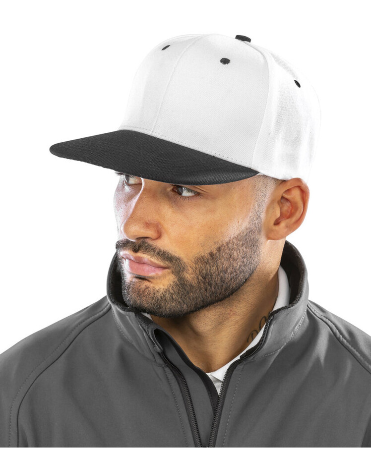 Bronx original flat peak snapback dual colour cap Thumbnail