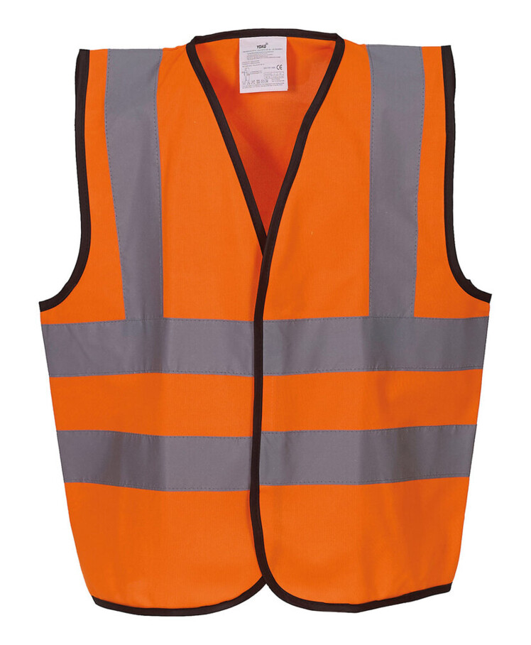 Kids hi-vis 2 b&b waistcoat (HVW100CH) Thumbnail
