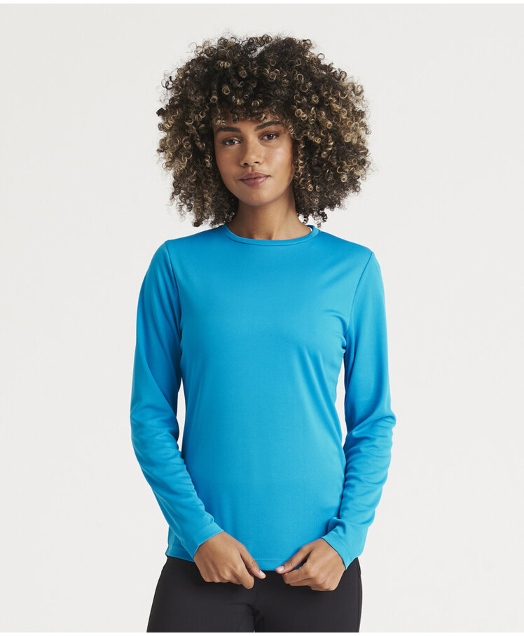 Women's long sleeve cool T Thumbnail
