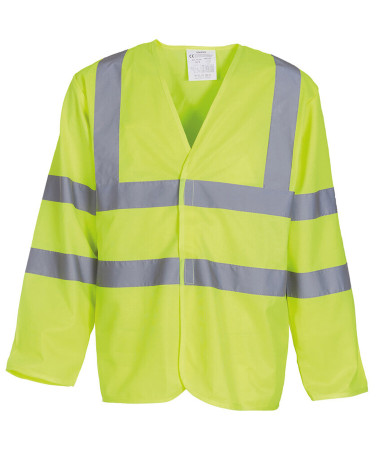 Hi-vis long sleeve waistcoat (HVJ200) Thumbnail