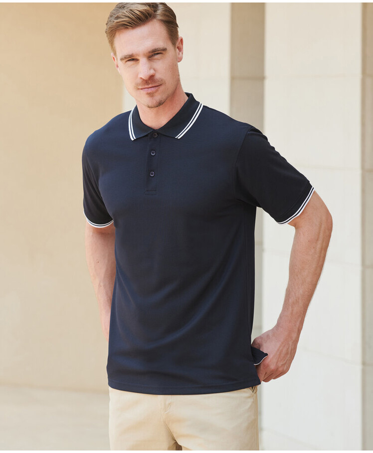 Double tipped Coolplus® polo shirt Thumbnail
