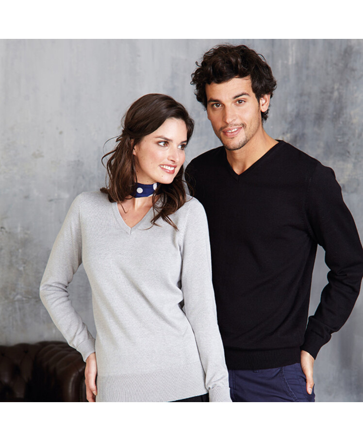 Ladies' V-neck jumper Thumbnail