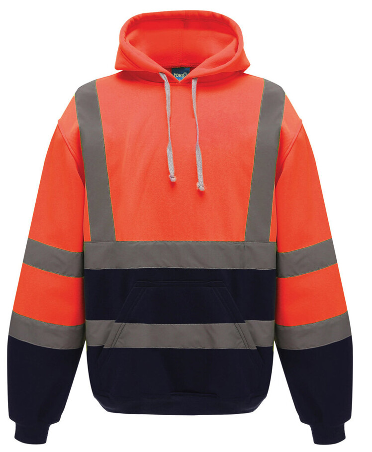 Hi-vis pull-over hoodie (HVK05) Thumbnail