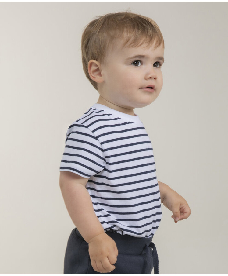 Short sleeve striped t-shirt Thumbnail