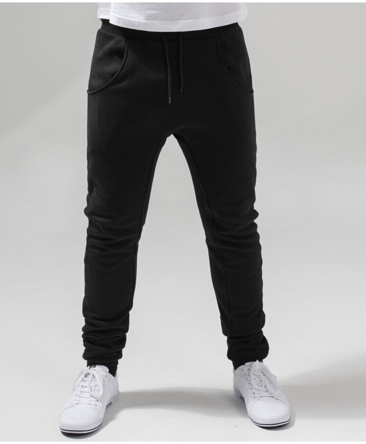 Heavy deep-crotch sweatpants Thumbnail