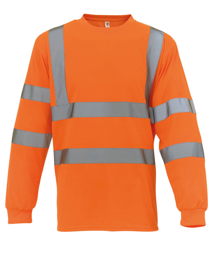 Hi-vis long sleeve t-shirt (HVJ420) Thumbnail