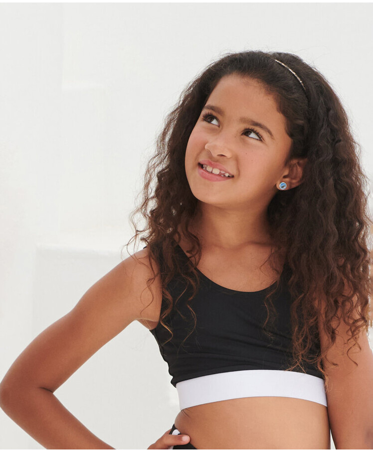 Kids fashion crop top Thumbnail