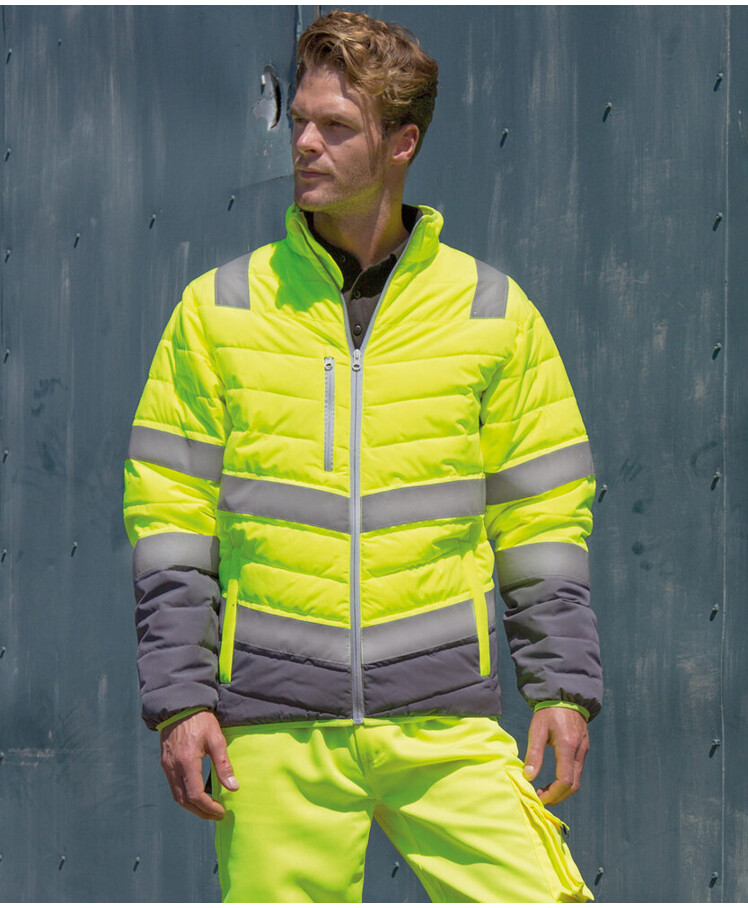 Soft padded safety jacket Thumbnail