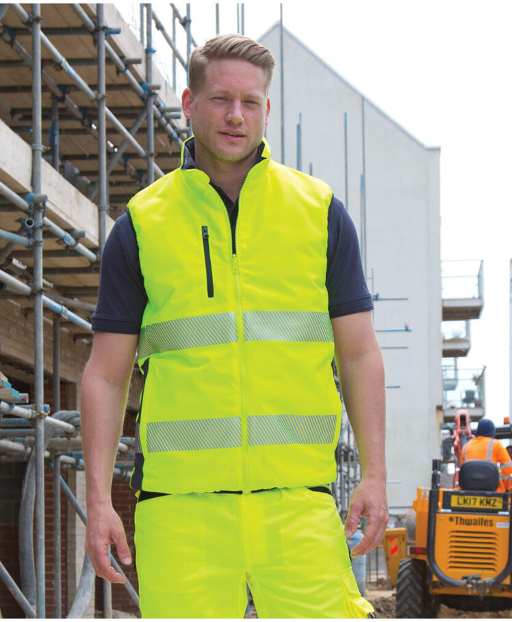 Reversible soft padded gilet Thumbnail