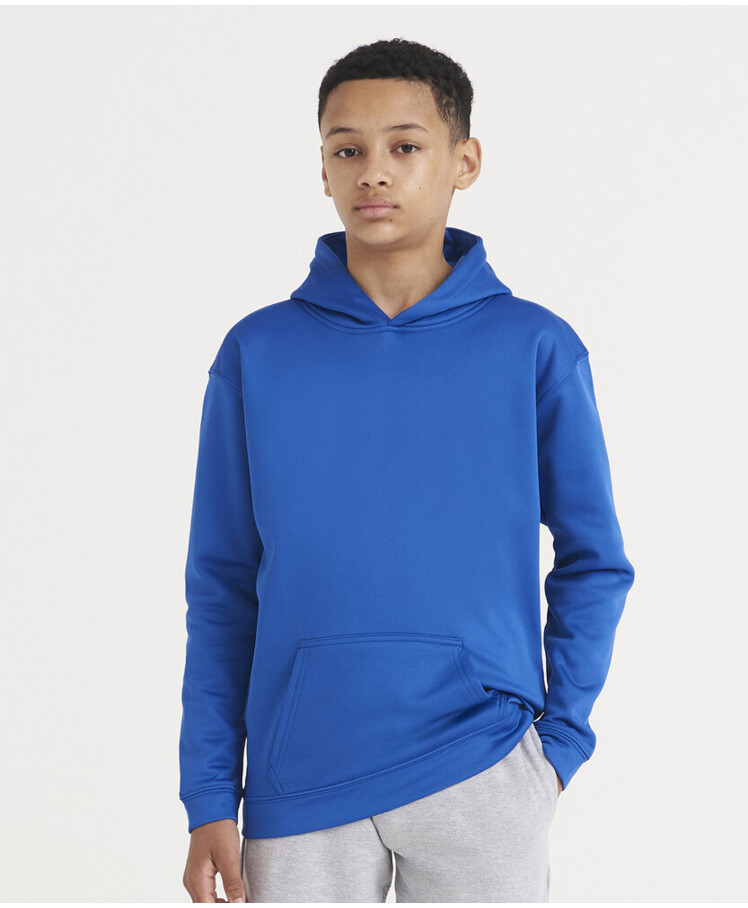 Kids sports polyester hoodie Thumbnail