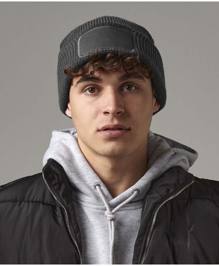 Thinsulate™ patch beanie Thumbnail