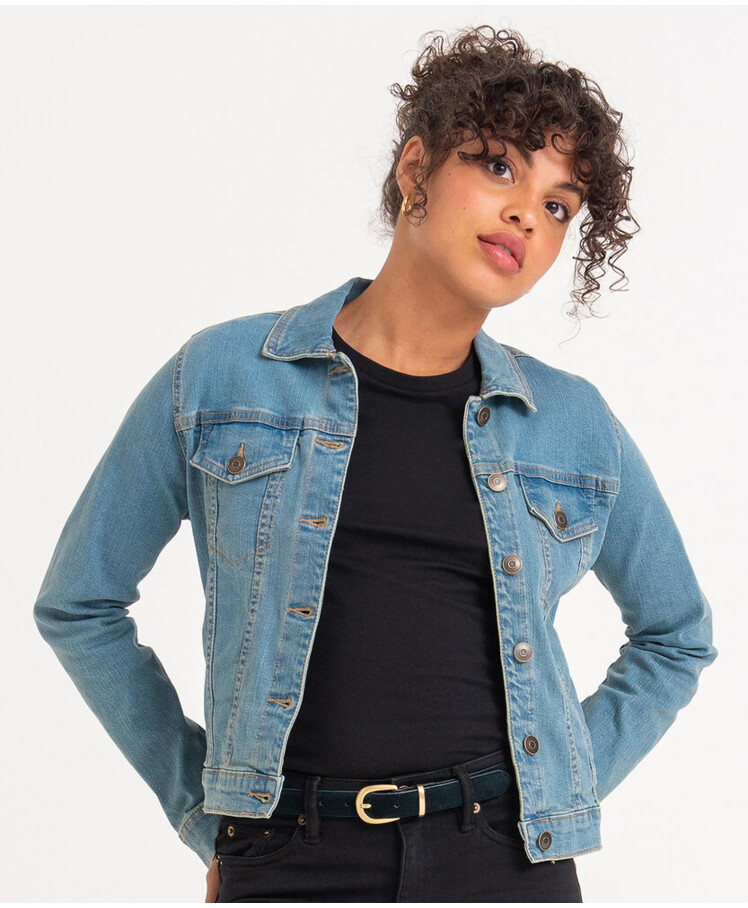 Women's Olivia denim jacket Thumbnail