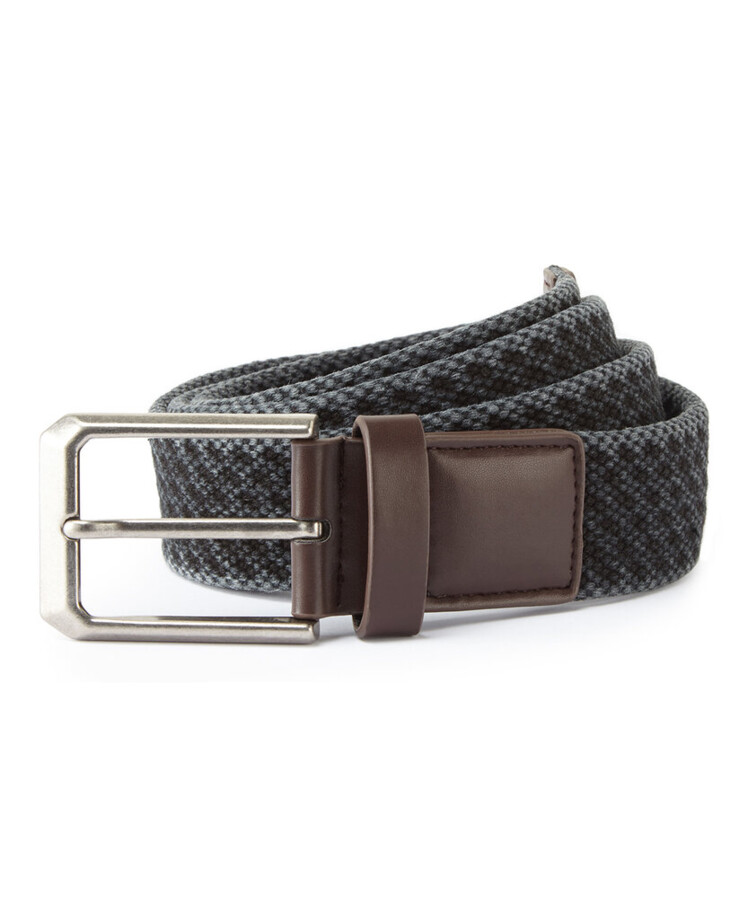 Men's vintage wash canvas belt Thumbnail