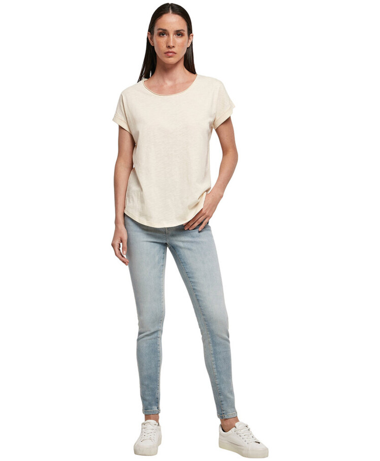 Women's long slub tee Thumbnail