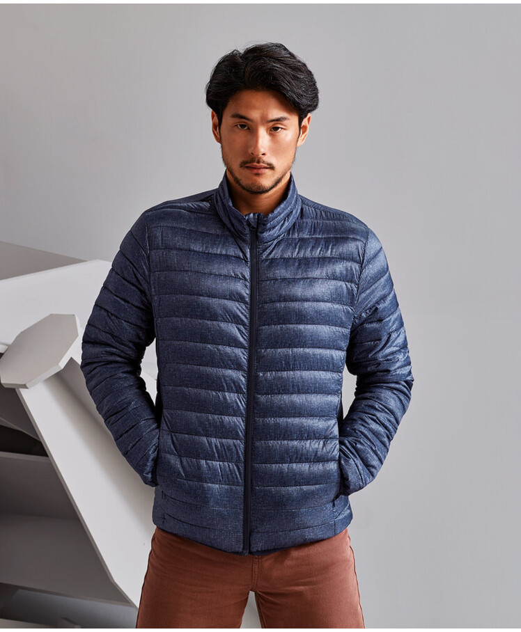 Melange padded jacket Thumbnail