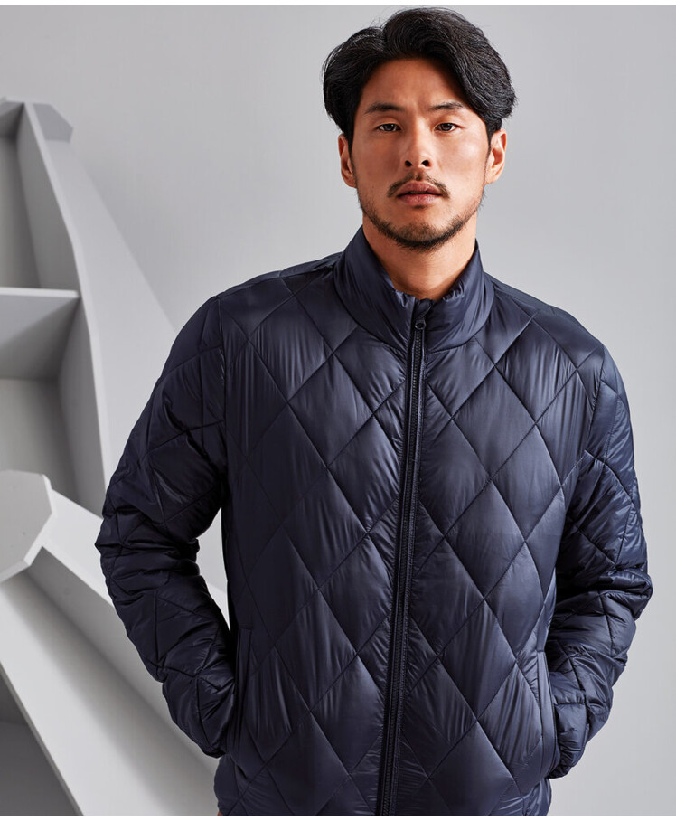 Diamond pane padded Jacket Thumbnail