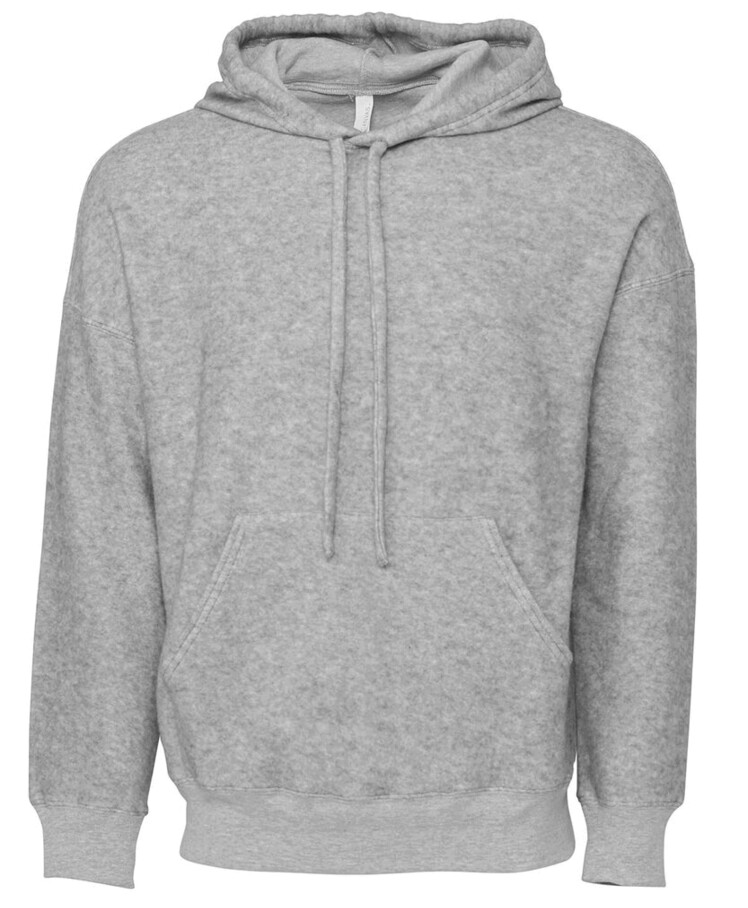 Unisex sueded fleece pullover hoodie Thumbnail