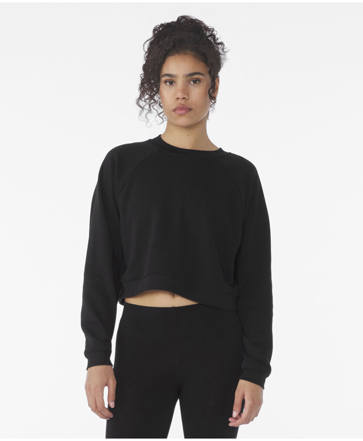 Women's raglan pullover fleece Thumbnail