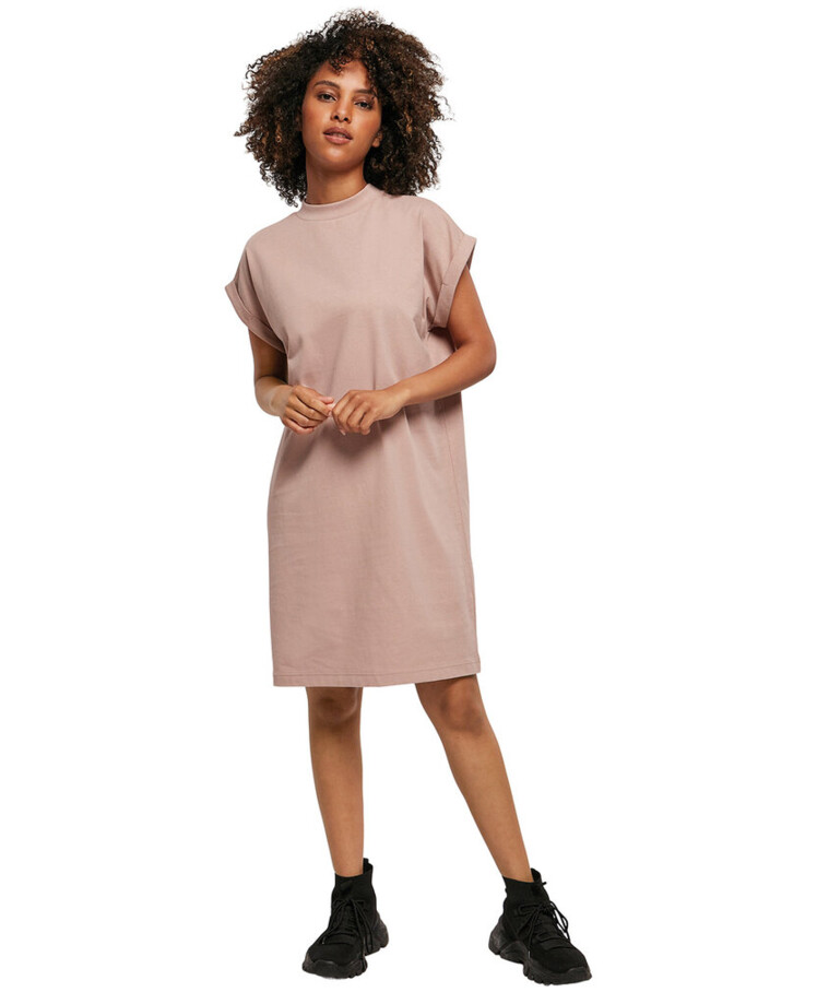 Women's turtle extended shoulder dress Thumbnail