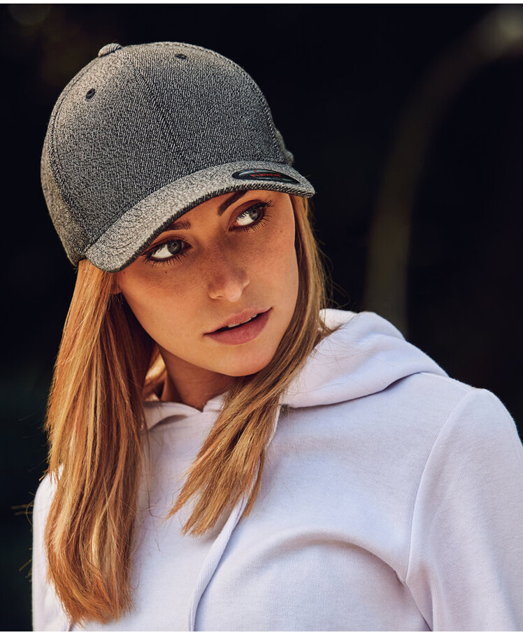 Flexfit melange cap (6355) Thumbnail
