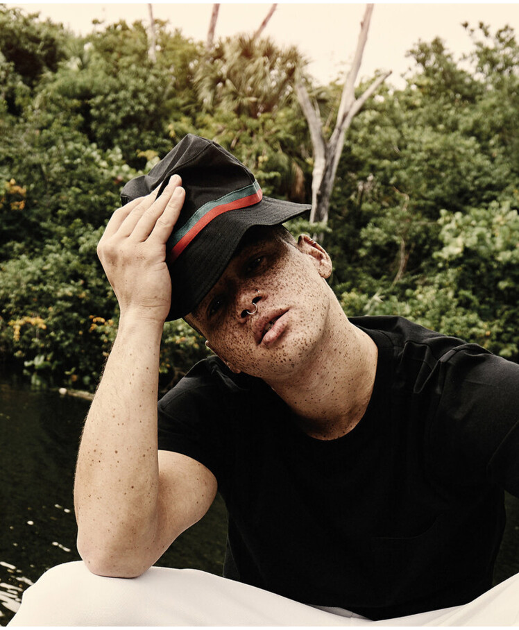 Stripe bucket hat (5003S) Thumbnail