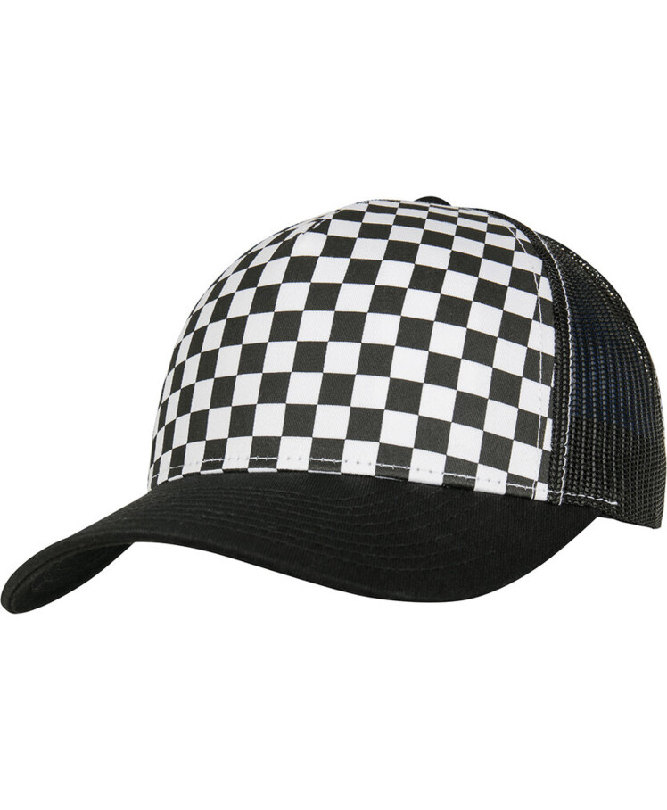 Checkerboard retro trucker (6506CB) Thumbnail