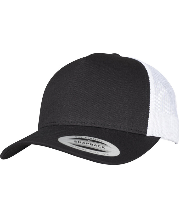 5-panel retro trucker 2-tone cap (6506T) Thumbnail