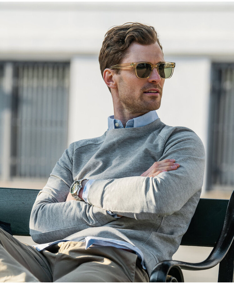 Newport – luxury lightweight crewneck Thumbnail