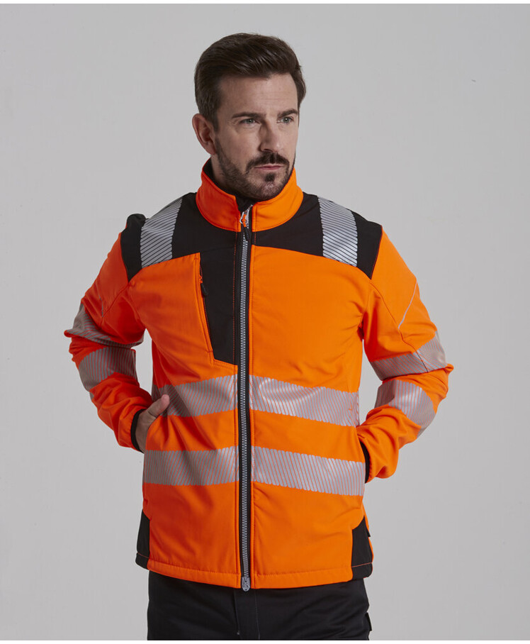 PW3 Hi-vis softshell jacket (T402) Thumbnail