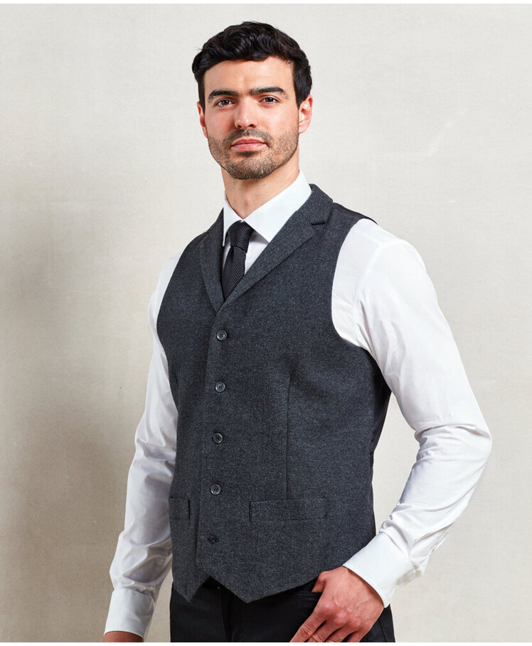 Herringbone waistcoat Thumbnail
