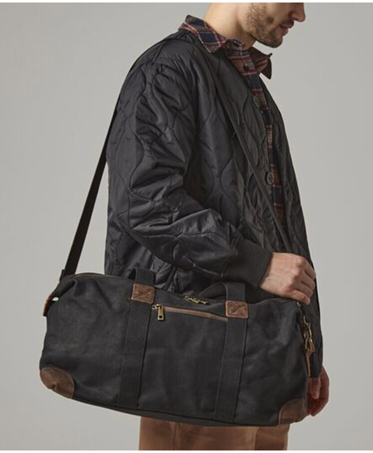 Heritage waxed canvas holdall Thumbnail