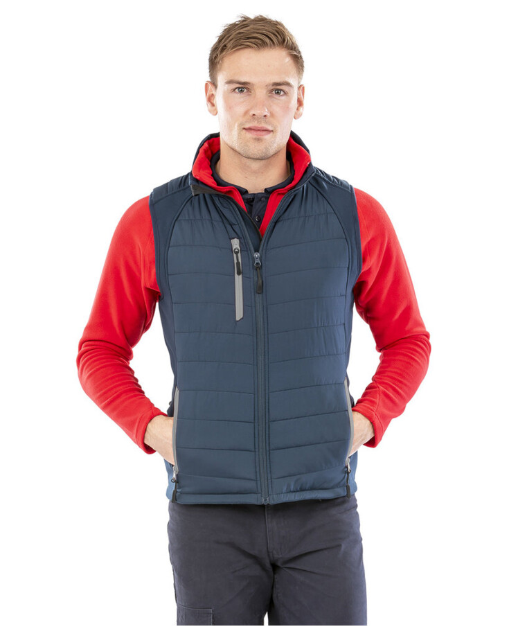 Compass padded softshell gilet Thumbnail