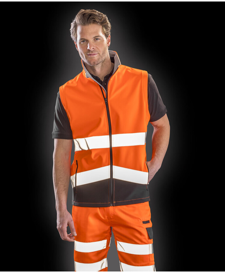Printable safety softshell gilet Thumbnail