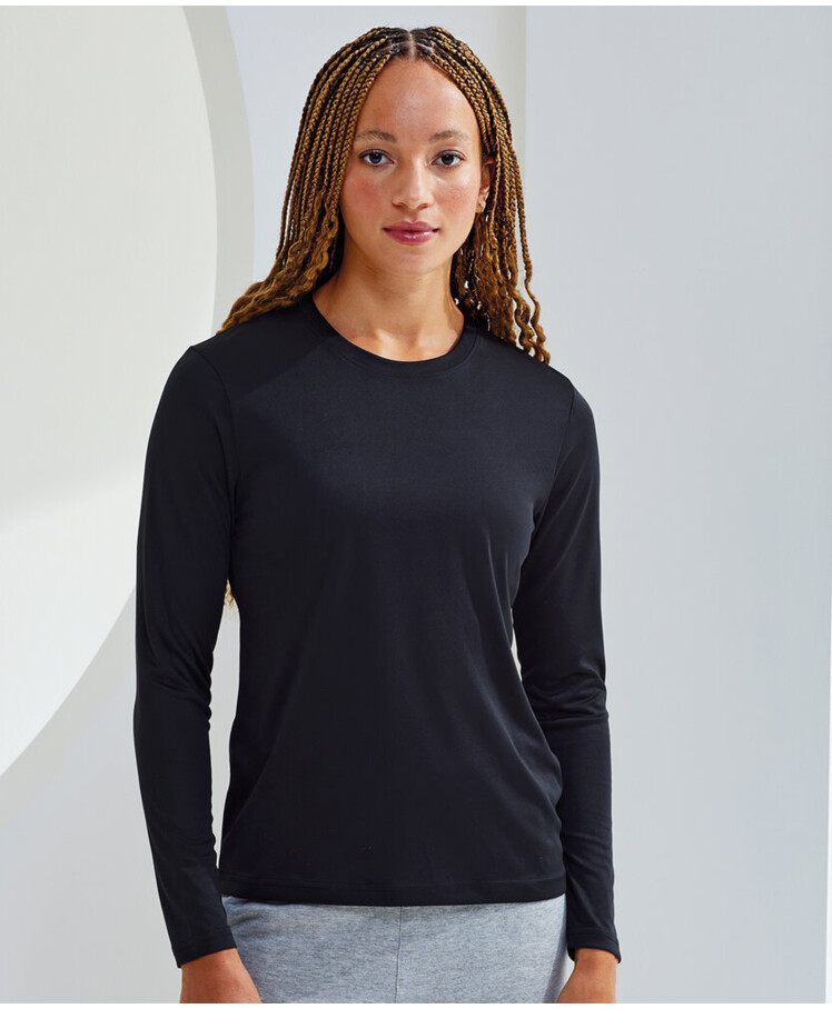 Women's TriDri® long sleeve performance t-shirt Thumbnail