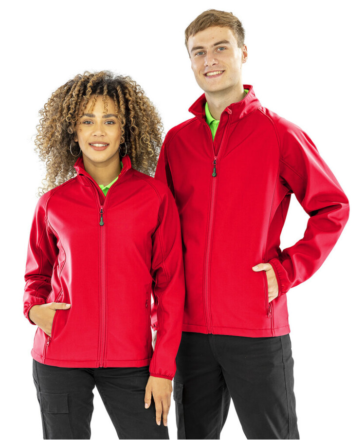 Men's recycled 2-layer printable softshell jacket Thumbnail