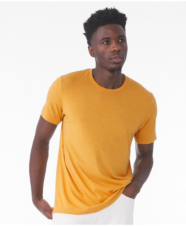 Unisex triblend crew neck t-shirt Thumbnail
